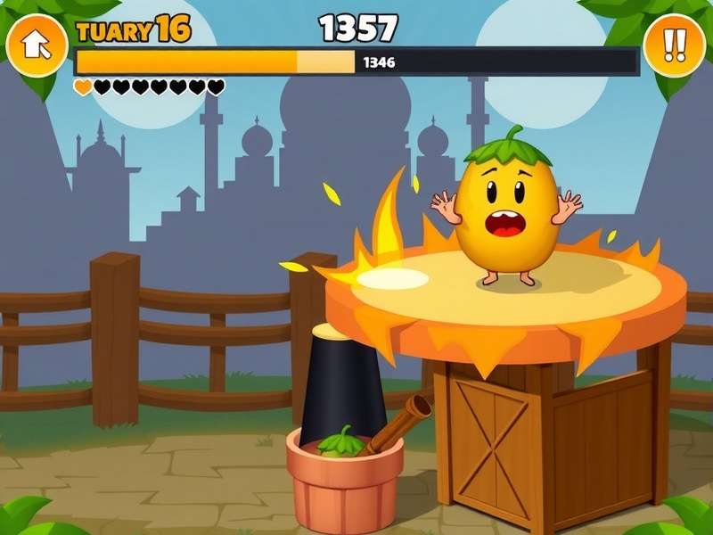 Potato Power Punch character selection screen